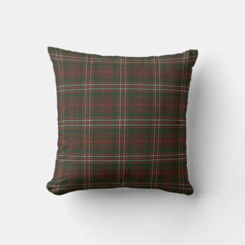 Scott Hunting Modern Original Scottish  Tartan Throw Pillow