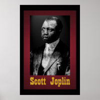 Scott Joplin 36 x 24 Poster