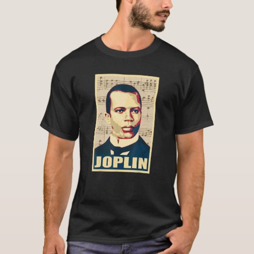 Scott Joplin Classical Music Composer Black Histor T_Shirt