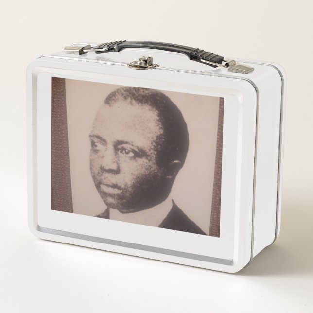Scott Joplin Metal Lunch Box (Front)