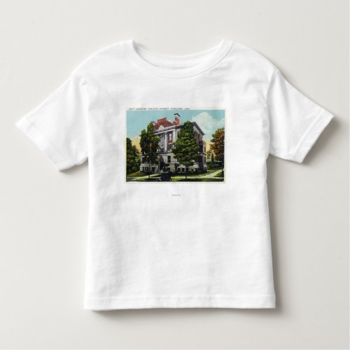 Scott Laboratory of Wesleyan University Toddler T_shirt