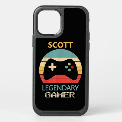 Scott Name Gift _ Personalized Legendary Gamer  OtterBox Symmetry iPhone 12 Pro Case