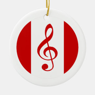 Scott Ruhs Logo Ceramic Ornament
