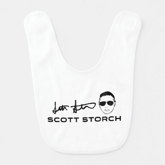 Scott Storch Baby Boy Bib (Front)