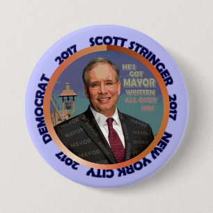 Scott Stringer for NYC Mayor 2017 Pinback Button