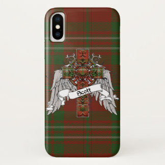 Scott Tartan Cross iPhone X Case