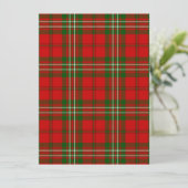 Scott tartan red green plaid (Standing Front)
