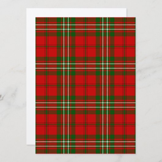 Scott tartan red green plaid (Front/Back)