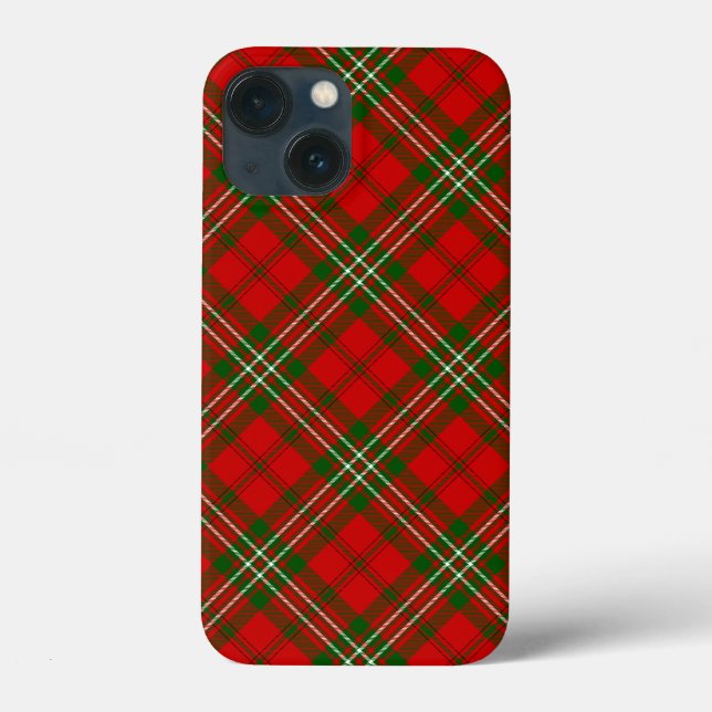 Scott tartan red green plaid Case-Mate iPhone case (Back)