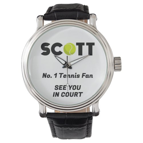 Scott Tennis Watch