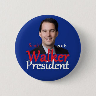 Scott WALKER 2016 Pinback Button