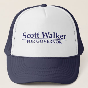 Scott Walker for Governor Trucker Hat