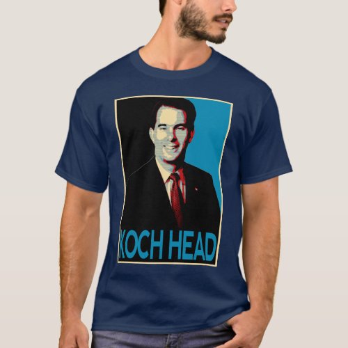 Scott Walker __ Koch Head T_Shirt