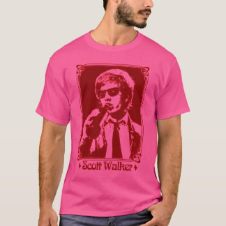 Scott Walker  Retro Fan Design T-Shirt