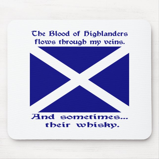 Scott Whisky St. Andrew Mouse Pad (Front)