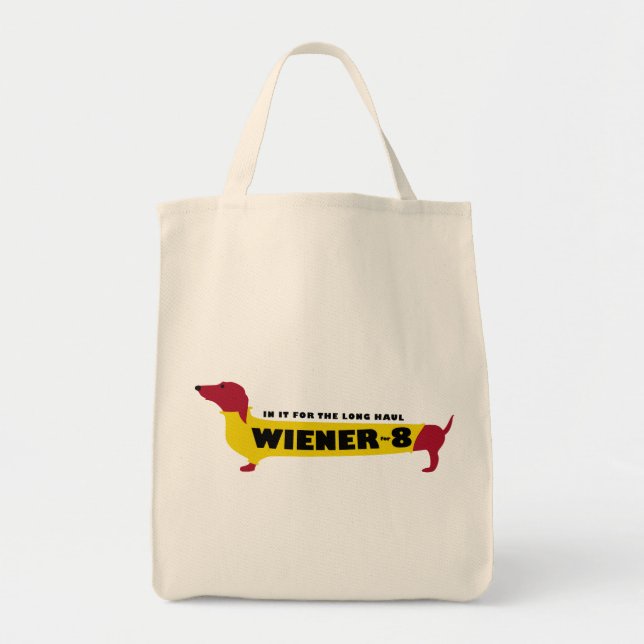 Scott Wiener Grocery Bag (Front)