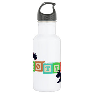 Scottie Blocks !! Water Bottle
