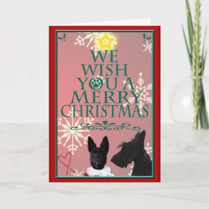 Scottie Christmas Card