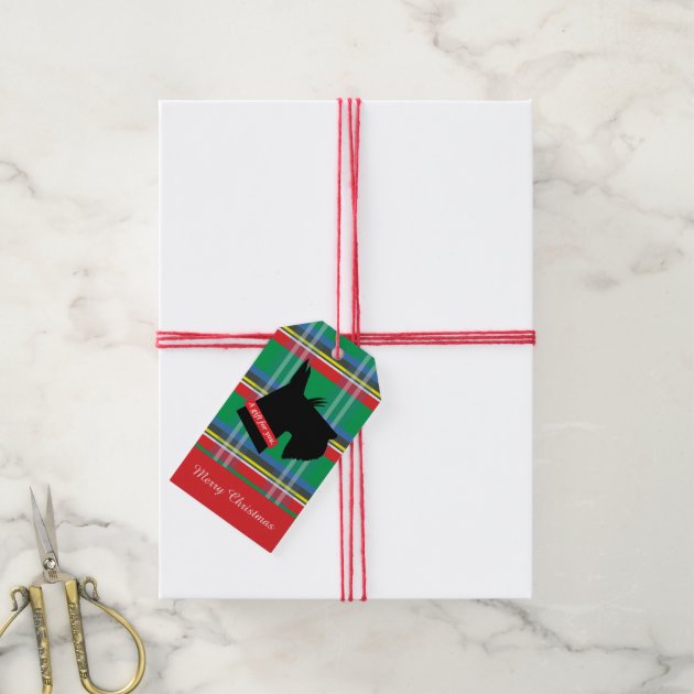 Scottie Christmas Gift Tags