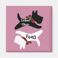 Scottie Dishwasher Magnet Personalize