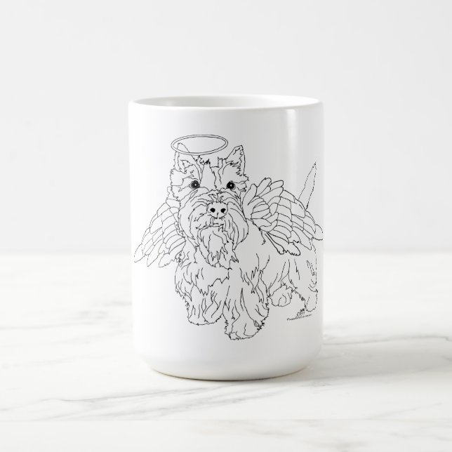 Scottie Dog Angel Coffee Mug (Center)