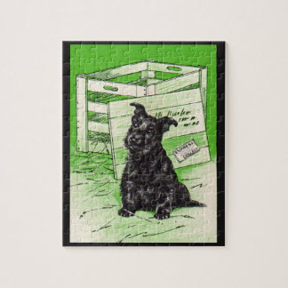 Scottie dog by special delivery jigsaw puzzle