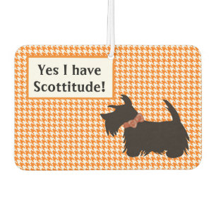 Scottie dog car air freshener, scottish terrier Freshener