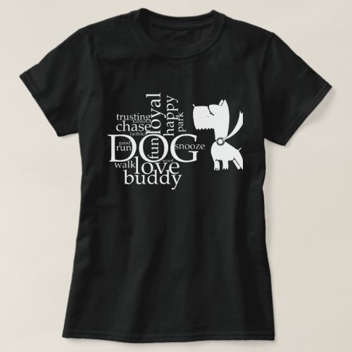 Scottie Dog Cartoon Weird Funny gift T_Shirt