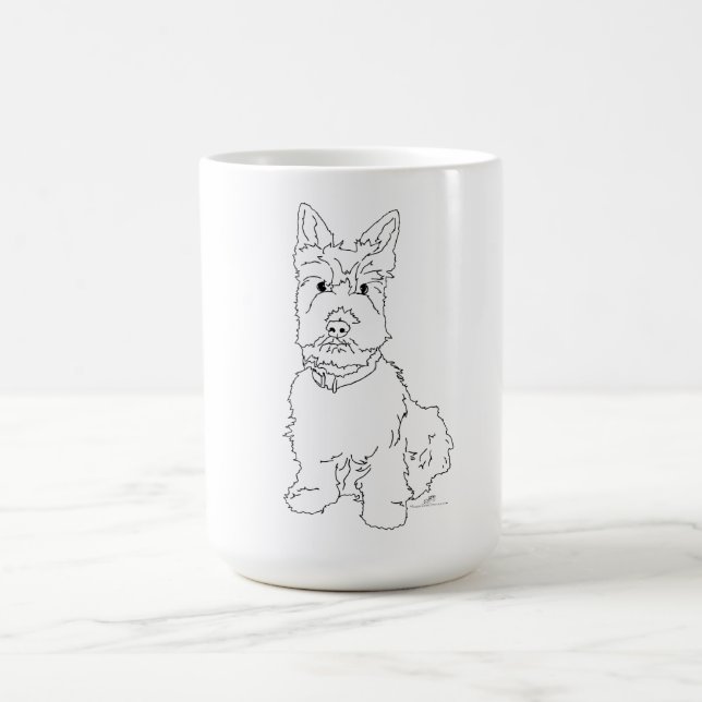 Scottie Dog Coffee Mug (Center)