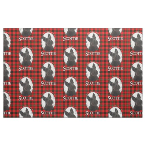 Scottie Dog Fabric