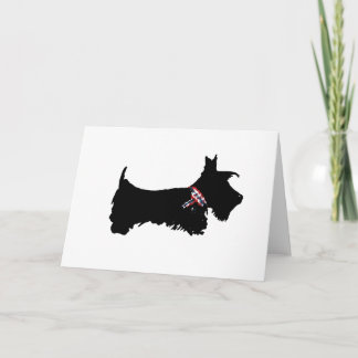 Scottie Dog Greeting Card