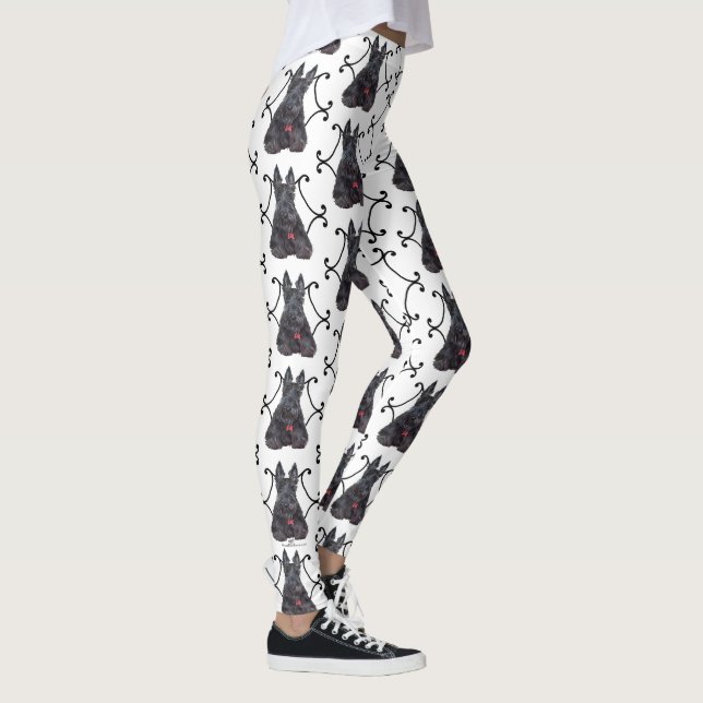 Scottie Dog Leggings (Right)