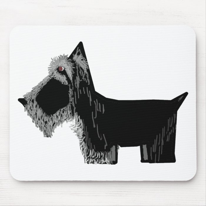 Scottie Dog Mouse Pad