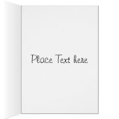 Scottie Dog Scottish beret greetings card birthday (Inside (Right))