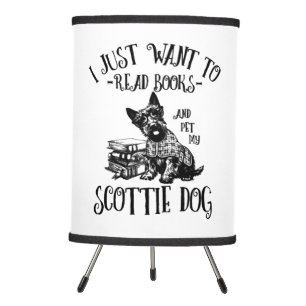 Scottie Dog Scottish Terrier Tripod Lamp