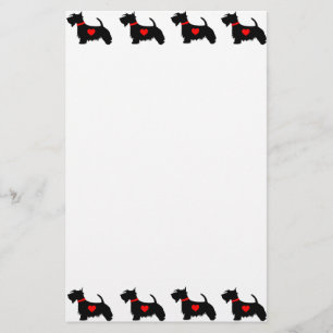 Scottie Dog Stationery