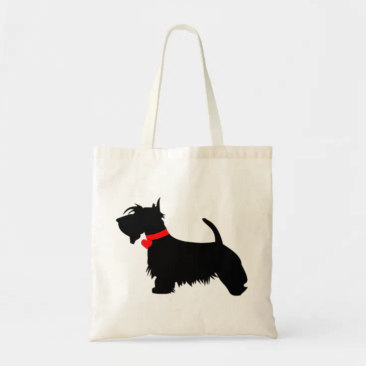 Scottie dog tote bag Zazzle