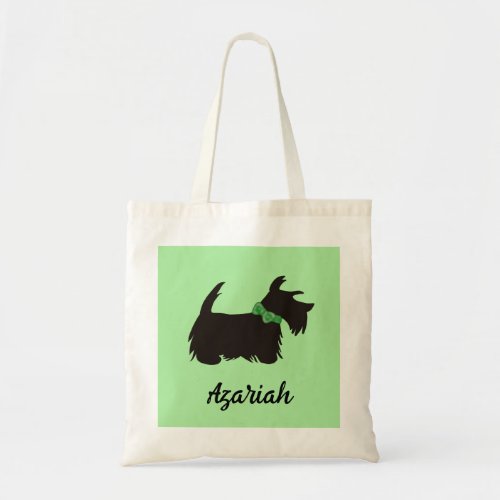 Scottie dog Tote bag Scottish terrier