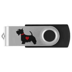 Scottie dog USB flash drive