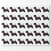 Scottie Dog Wrapping Paper (Flat)