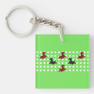 Scottie Dogs Keychain