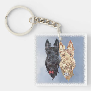 Scottie Dogs Keychain