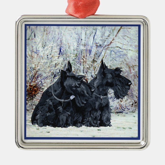 Scottie Dogs Ornament