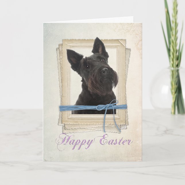 Scottie Easter Card (Front)