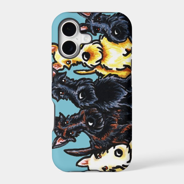 Scottie Five Iphone Case (Back)