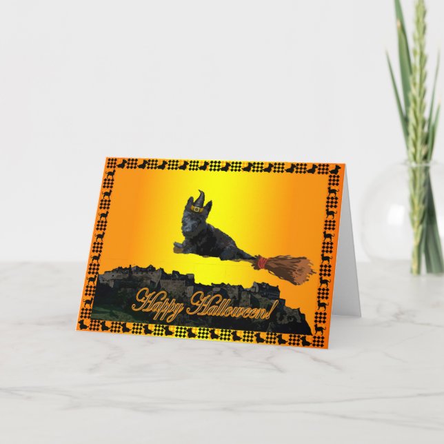 Scottie Halloween Card (Front)