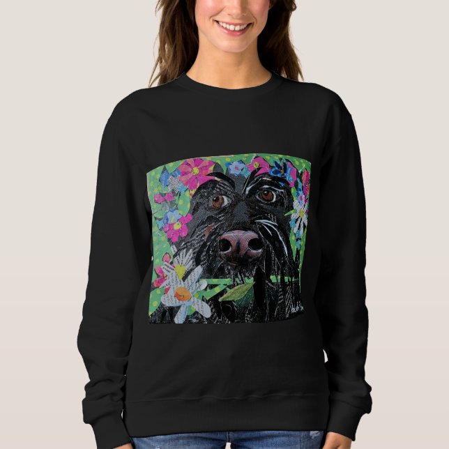 Scottie in the Garden Sweatshirt (Front)