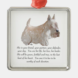 Scottie Keepsake Ornament