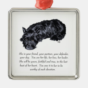 Scottie Keepsake Ornament