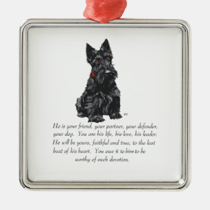 Scottie Keepsake Ornament